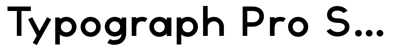 Typograph Pro Semi Bold
